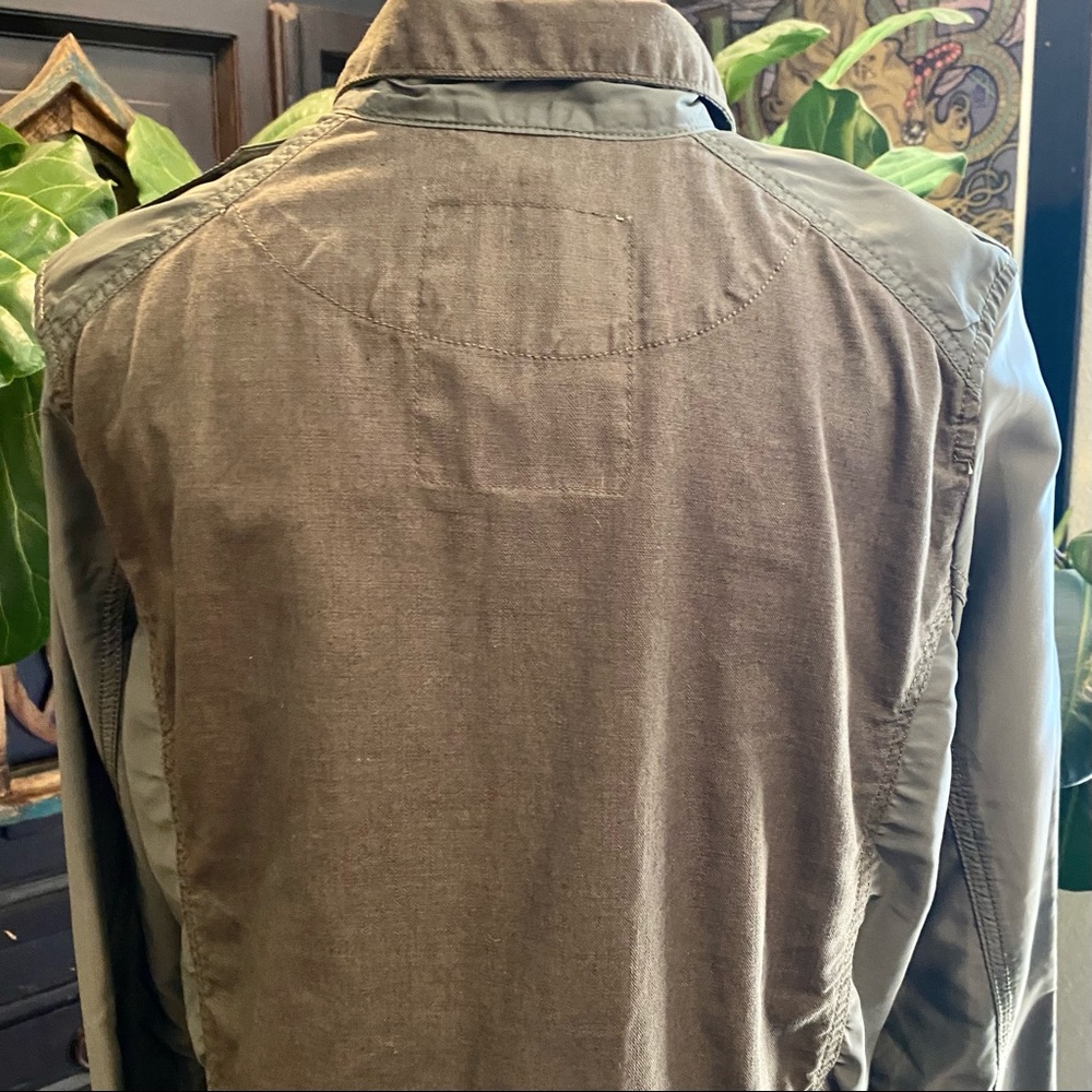 Lucky Brand Khaki Green Utility Jacket - Picture 9 of 13